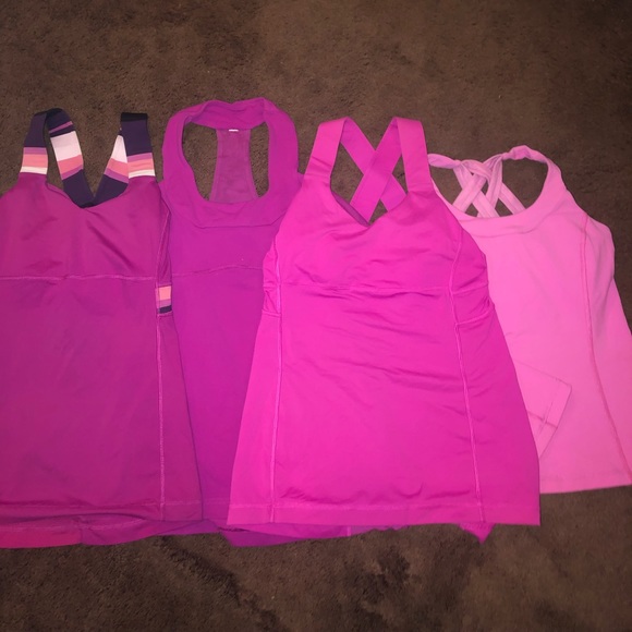 4 used lululemon tanks - Picture 3 of 6